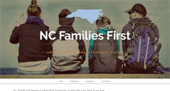 Desktop Screenshot of ncfamiliesfirst.org